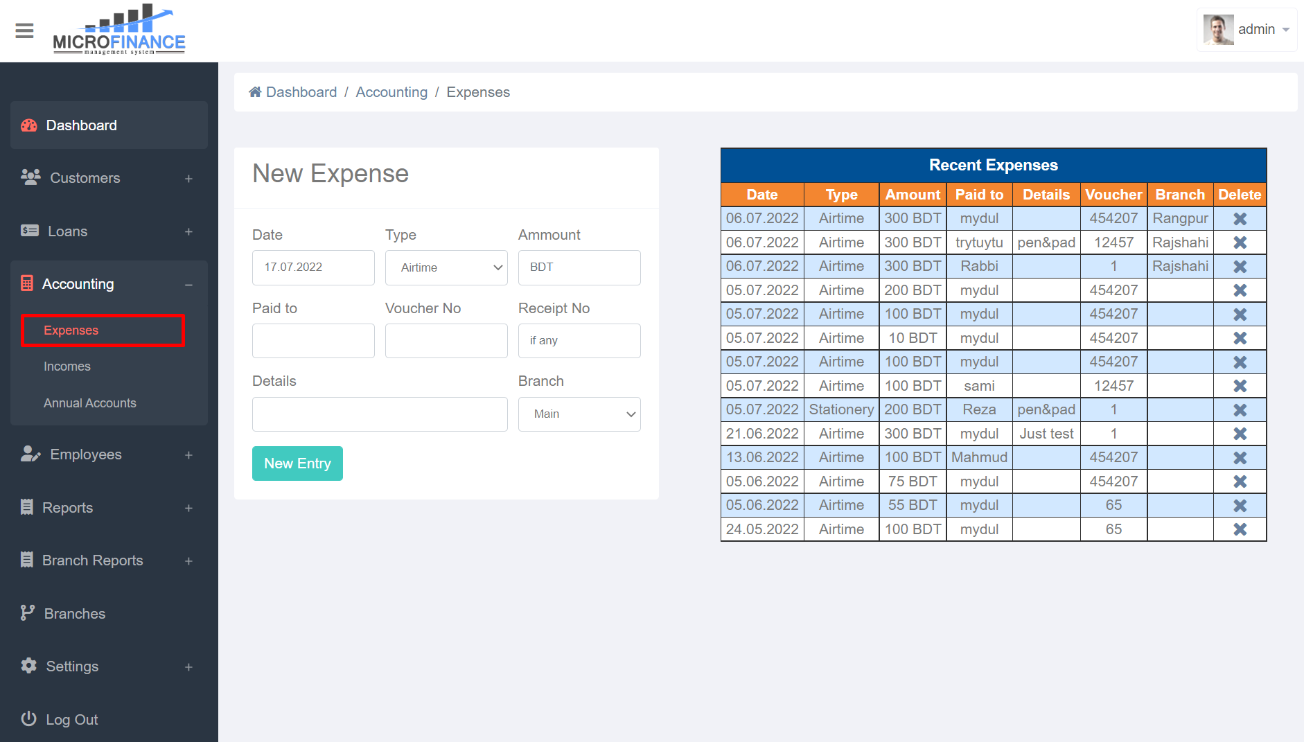 Expenses